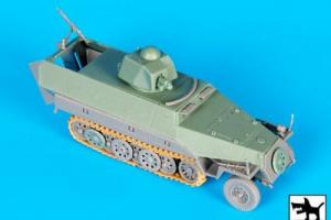 Black Dog 1/72 Sd.Kfz.251 Ausf.D with Hotchkiss APX-R Turret Conversion T72093