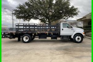 2013 Ford Super Duty F-650 Straight Frame XL 20' Stake Bed 4000lb Tommy Gate Cum Photo