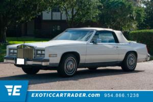 1985 Cadillac Eldorado Convertible Photo