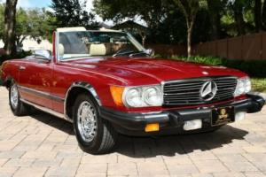1985 Mercedes-Benz 300-Series 380 SL hard And Soft Top Books Records!! Photo