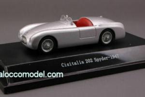 Model Car Scale 1:43 Starline Cisitalia 202 Spyder 1947 Silver diecast