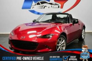 2016 Mazda MX-5 Miata CLEAN CARFAX, ONE OWNER, CONVERTIBLE, 6-SPD MANUAL for Sale