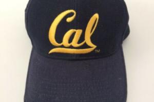 UNIVERSITY OF CALIFORNIA, BERKELEY "CAL" BASEBALL CAP  BLUE & GOLD. *LOOK*