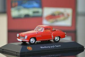 BORGWARD ISABELLA COUPE 1957-58 1:43 Model Toy Car Metal Miniature Photo