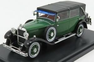 wonderful PR-modelcar SKODA 860 CONVERTIBLE (CLOSED) 1932 - green - scale 1/43 Photo