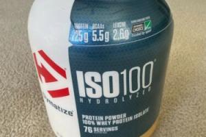 Dymatize ISO 100 Hydrolyzed Whey Protein Powder 100% Vanilla (76 servings)