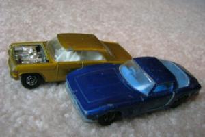 Lot of 2 Vintage Matchbox Lesney Iso Grifo and 1970 Opel Diplomat England Photo