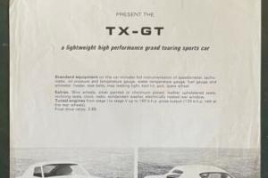 Rare Fairthorpe TX GT sales brochure