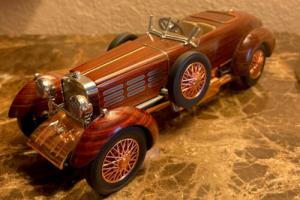Franklin Mint 1924  Hispano-Suiza Tulipwood 1:24, perfect condition, Rare