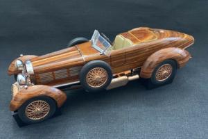 1924 Hispano-Suiza Tulipwood Die-Cast Model 1:24 Franklin Mint Precision Models Photo