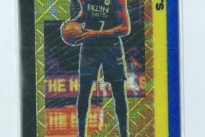 2020-21 Flux Kevin Durant Blue Prizm Basketball Card #'d 35/99 Brooklyn Nets SP Photo