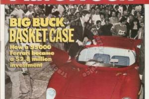 November 7 1988 Autoweek Armstrong Siddeley Hurricane Ferrari 250P Panther Solo for Sale