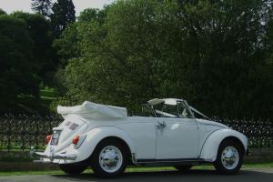  Tax exempt White Classic Volkswagen Beetle Karmann Convertible LHD 