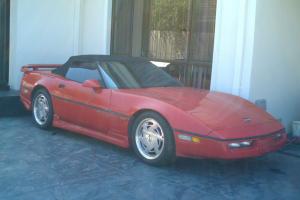  1990 Chevrolet Corvette Convertible Australian Import Approval Supplied With CAR  Photo