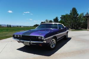 1970 R/T CONVERTIBLE PLUM CRAZY NUMBERS MATCH!
