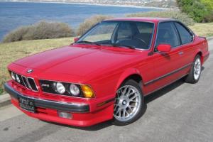 1988 BMW M6 E24 6-Series Low 48K Miles Original Rare Bimmer