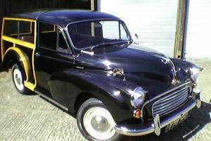  1960 MORRIS MINOR 1000 BLACK 