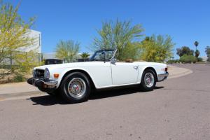 1976 Triumph TR6 Roadster Rust Free Documented History Must See!!! Photo