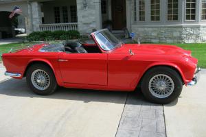 1963 Triumph TR4 Convertible With Wire Wheels Photo