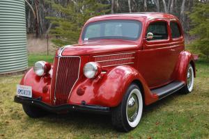  1936 Ford TWO Door Slant Back HOT ROD  Photo