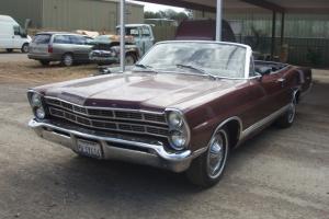  1967 Ford Galaxie Convertible Classic Great Summer Cruise Muscle CAR  Photo