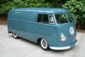 1953 VW Barndoor Bus Restored, 36hp Judson, Lowered, Great Driver Photo