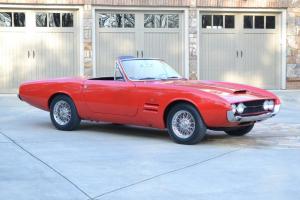One of 52 made, made is Italy, convertible with hardtop, owned by Johnnie Carson