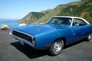 1970 Dodge Charger R/T RT 440 6 Pac Pack Six B5 Blue Auto 70 Muscle Car Mopar