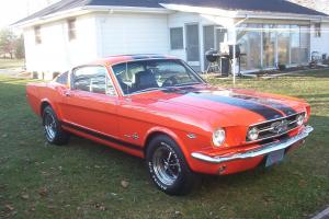  1965 Ford Mustang Fastback,289 engine,C code, Rally pack upgrade,center console  Photo