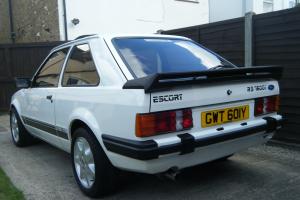  1983 FORD ESCORT RS 1600 I WHITE 