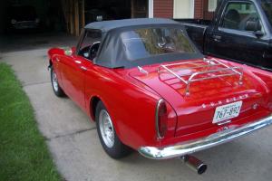 1966 SUNBEAM ALPINE SERIES 5 V 1725 CC RAGTOP RED CONVERTIBLE ROOTES GROUP