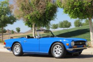 1972 Triumph TR-6 Beautiful Restoration Excellent Driving Car Rust Free Must See Photo