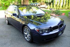 NO RESERVE: 2005 BMW 745i - SPORT & PREMIUM PACKAGE - REAR TV - FULLY LOADED
