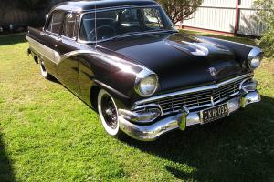  1957 Black Ford Customline Cussy Full VIC REG Bench Seat 