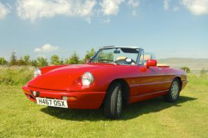  1991 ALFA ROMEO SPIDER 2.0 RED 