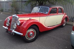  RILEY 2.5 LITRE RMB RED/CREAM 