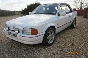  1988 FORD ESCORT XR3I CONVERTIBLE - 72K - STUNNING CONDITION 