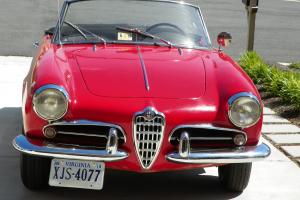 1961 Alfa Romeo Giulietta Spider, 101 series, 78,320 miles