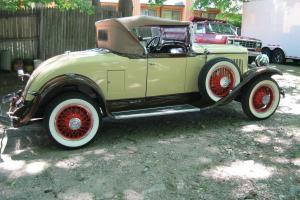 1929 Chrysler Roadster - Model 75 - Older resto of rust-free TX car - Golf Door Photo