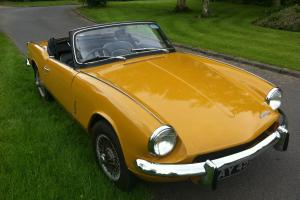  1970 Mk3 Triumph Spitfire 51,000 miles, 2 previous owners. Full MOT Overdrive  Photo