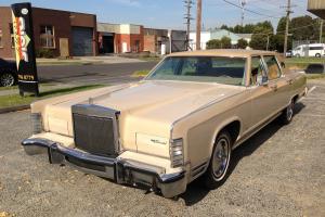  1979 Lincoln Continental Cartier Edition V8 Automatic RWC NOT Holden Caddilac 