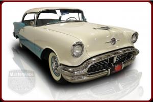 56 Oldsmobile Super 88 Holiday Coupe 324ci 4 Barrel Carb Automatic  Classic Cars Photo