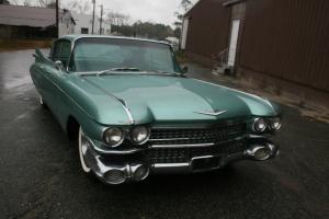 HIGHLY OPTIONED 1959 CADILLAC FLEETWOOD UNRESTORED MOSTLY ORIGINAL FACTORY AIR Photo