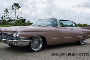  1960 Cadillac Coupe 390 V8 2 Door Pillarless Sort Coupe Caddie Deville 