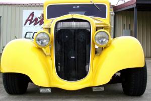 1933 Plymouth Coupe!! Yellow/Black!! 400/Auto!! PS,PB,A/C!! Steel Body!!