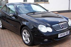  MERCEDES C180 KOMPRESSOR SE AUTOMATIC SPORTS COUPE ONLY 34000 Miles 