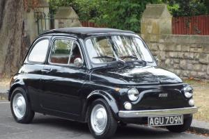  1975/N FIAT 500 R - Classic - Black - Sunroof - iPhone stereo - 33,340 miles  Photo