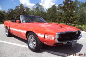1969 Ford Mustang Shelby GT 500 Convertible with A/C Full Frame Off Restoration Photo
