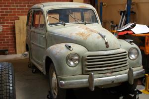  1948 Fiat Topolino Belvedere Wagon 500C Original Barn Find Easy Restoration  Photo