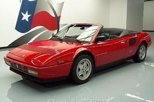 1988 FERRARI MONDIAL 3.2 CABRIOLET 4SEATER A/C ONLY 22K TEXAS DIRECT AUTO